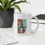 The Orange Blossom White glossy mug